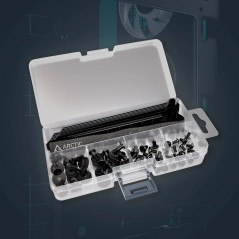 Arctic кутия Case E-ATX - Xtender VG (Black) - PCIe Gen 4 riser included, 5 A-RGB Fans included