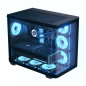 AeroCool кутия Case ATX - P500C-G-BK-v1 - 4 x 120 mm Infinity Mirror A-RGB