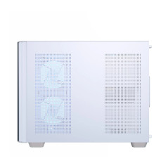 AeroCool кутия Case mATX - P300C-G-WT-v1 - 3 x 120 mm Infinity Mirror A-RGB