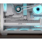 AeroCool кутия Case mATX - P300C-G-WT-v1 - 3 x 120 mm Infinity Mirror A-RGB