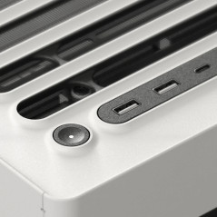 HAVN кутия Case E-ATX - HS 420 VGPU Edition White - PCIe Gen 5 riser included
