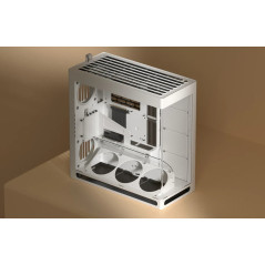 HAVN кутия Case E-ATX - HS 420 VGPU Edition White - PCIe Gen 5 riser included