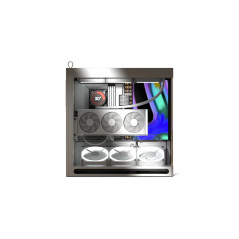 HAVN кутия Case E-ATX - HS 420 VGPU Edition White - PCIe Gen 5 riser included