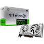 MSI Video Card NVIDIA GeForce RTX 5060 Ti 16G VENTUS 2X WHITE PLUS, 16GB GDDR7, 128-bit, 2587 MHz Boost, 4608 CUDA Cores, PCIe 5