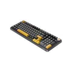 Marvo безжична механична геймърска клавиатура Wireless Gaming Mechanical keyboard Titan 98 - KG986W Black - Banana Crystal [Line
