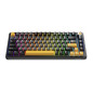 Marvo безжична механична геймърска клавиатура Wireless Gaming Mechanical keyboard Titan 75 - KG985W Black - Banana Crystal [Line