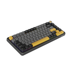Marvo безжична механична геймърска клавиатура Wireless Gaming Mechanical keyboard Titan 75 - KG985W Black - Banana Crystal [Line