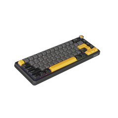 Marvo безжична механична геймърска клавиатура Wireless Gaming Mechanical keyboard Titan 65 - KG984W Black - Banana Crystal [Line