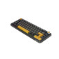 Marvo безжична механична геймърска клавиатура Wireless Gaming Mechanical keyboard Titan 65 - KG984W Black - Banana Crystal [Line