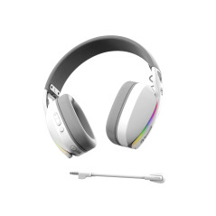 Marvo Геймърски слушалки Gaming Headphones Pulz 70S White - 7.1 RGB - MARVO-HG9086-WH