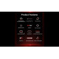 Madlions професионална геймърска механична клавиатура Professional Gaming Mechanical Keyboard MAD 60 PRO - Black, 8K, Sealed Sil Madlions професионална геймърска механична клавиатура Professional Gaming Mechanical Keyboard MAD 60 PRO - Black, 8K, Sealed Sil