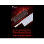 Madlions професионална геймърска механична клавиатура Professional Gaming Mechanical Keyboard MAD 60 PRO - White, 8K, Gateron Ja