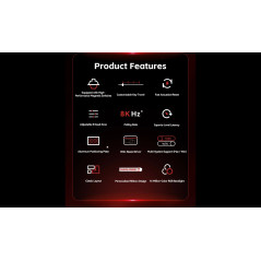 Madlions професионална геймърска механична клавиатура Professional Gaming Mechanical Keyboard MAD 60 PRO - White, 8K, Gateron Ja
