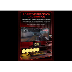 Madlions професионална геймърска механична клавиатура Professional Gaming Mechanical Keyboard MAD 60 PRO - White, 8K, Gateron Ja