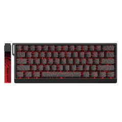 Madlions професионална геймърска механична клавиатура Professional Gaming Mechanical Keyboard MAD 60 PRO - Black, 8K, Gateron Ja