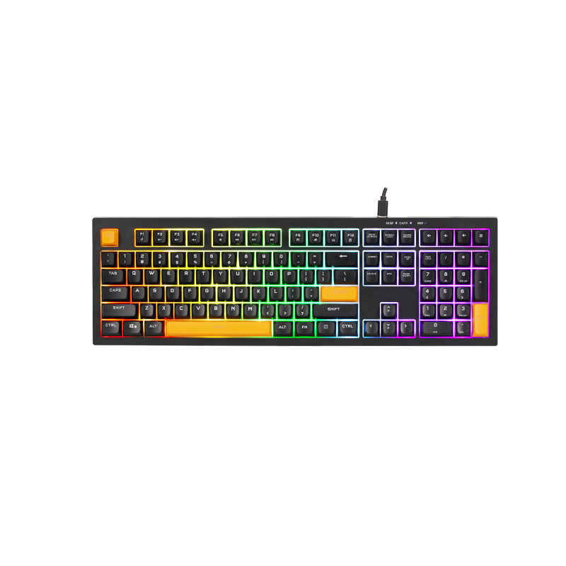 Xtrike ME геймърска клавиатура Gaming Keyboard 104 keys - KB-512 BK - Silent