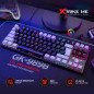 Xtrike ME геймърска механична клавиатура Gaming Mechanical keyboard 87 keys TKL - GK-989B - RED switches Xtrike ME геймърска механична клавиатура Gaming Mechanical keyboard 87 keys TKL - GK-989B - RED switches