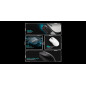 VXE професионална геймърска мишка Wireless Gaming Mouse Dragonfly R1 1K - Huano Ice Berry Pink Dot Switches, Black