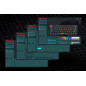 Marvo механична геймърска клавиатура Gaming Mechanical keyboard Saber 61 KG933G - 61 keys, Red Switches [Linear]