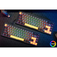 Marvo професионална геймърска механична клавиатура Professional Gaming Mechanical Keyboard Magma M40 KG964 - 8K, Magnetic Switch