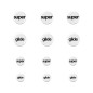 Pulsar универсални крачета за мишка Superglide 2 for Universal 6mm + 9mm 12pcs [White]