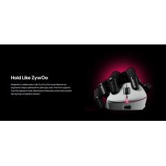 Pulsar професионална геймърска мишка Wireless Gaming Mouse ZywOo The Chosen Mouse Size2 White 8K
