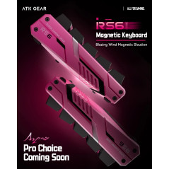 ATK професионална геймърска механична клавиатура Professional Gaming Mechanical Keyboard RS6 Ultra - 8K, TTC RGB Magneto [Linear