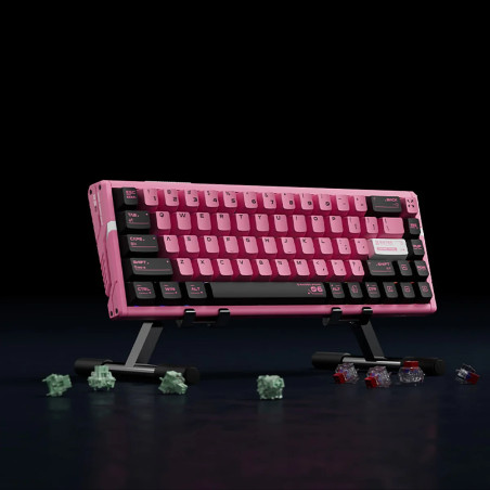ATK професионална геймърска механична клавиатура Professional Gaming Mechanical Keyboard RS6 Ultra - 8K, Gateron Jade Gaming [Li