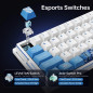 ATK професионална геймърска механична клавиатура Professional Gaming Mechanical Keyboard EDGE 60 HE Leviatan - 8K, TTC RGB Magne ATK професионална геймърска механична клавиатура Professional Gaming Mechanical Keyboard EDGE 60 HE Leviatan - 8K, TTC RGB Magne