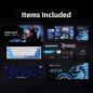 ATK професионална геймърска механична клавиатура Professional Gaming Mechanical Keyboard EDGE 60 HE Leviatan - 8K, TTC RGB Magne ATK професионална геймърска механична клавиатура Professional Gaming Mechanical Keyboard EDGE 60 HE Leviatan - 8K, TTC RGB Magne