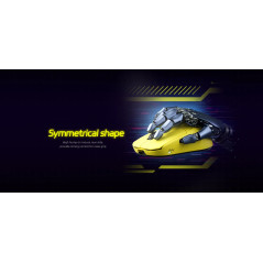 Scyrox професионална геймърска мишка V8 Yellow - Wireless Gaming Mouse - 8K Polling Rate