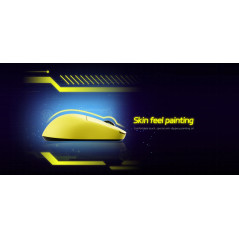 Scyrox професионална геймърска мишка V8 Yellow - Wireless Gaming Mouse - 8K Polling Rate