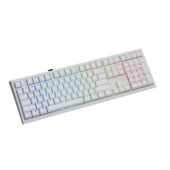 Ducky професионална геймърска механична клавиатура Professional Gaming Mechanical Keyboard One X Wireless White - Ducky AI Switc