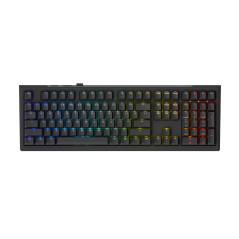 Ducky професионална геймърска механична клавиатура Professional Gaming Mechanical Keyboard One X Wireless Black - Ducky AI Switc