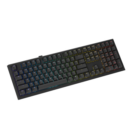 Ducky професионална геймърска механична клавиатура Professional Gaming Mechanical Keyboard One X Wireless Black - Ducky AI Switc