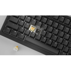 Ducky професионална геймърска механична клавиатура Professional Gaming Mechanical Keyboard One X Wireless Black - Ducky AI Switc