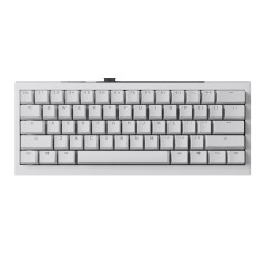 Ducky професионална геймърска механична клавиатура Professional Gaming Mechanical Keyboard One X Mini Wireless White - Ducky AI 