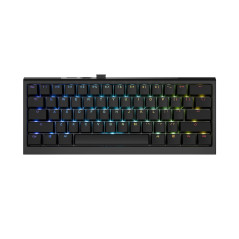 Ducky професионална геймърска механична клавиатура Professional Gaming Mechanical Keyboard One X Mini Wireless Black - Ducky AI 