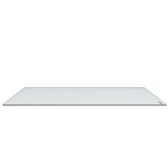 Superglide професионален стъклен геймърски пад за мишка Gaming Glass Mousepad Superglide Pad v2 XL White - 490 x 420 mm