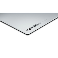 Superglide професионален стъклен геймърски пад за мишка Gaming Glass Mousepad Superglide Pad v2 XL White - 490 x 420 mm