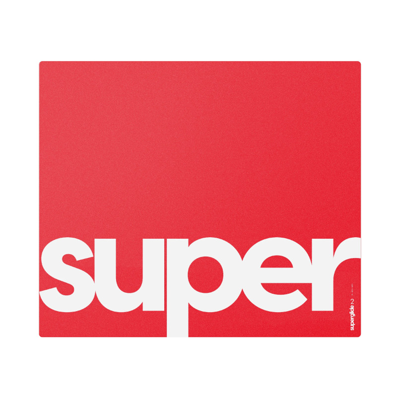 Superglide професионален стъклен геймърски пад за мишка Gaming Glass Mousepad Superglide Pad v2 XL Red - 490 x 420 mm Superglide професионален стъклен геймърски пад за мишка Gaming Glass Mousepad Superglide Pad v2 XL Red - 490 x 420 mm