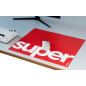 Superglide професионален стъклен геймърски пад за мишка Gaming Glass Mousepad Superglide Pad v2 XL Red - 490 x 420 mm Superglide професионален стъклен геймърски пад за мишка Gaming Glass Mousepad Superglide Pad v2 XL Red - 490 x 420 mm