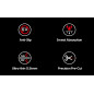 Pulsar лепенки за захват Supergrip Griptape Precut for G Pro X Superlight / G Pro X Superlight 2