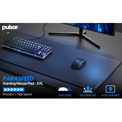 Pulsar професионален геймърски пад за мишка Gaming Mousepad Paraspeed V2 CORDURA Black - 900 x 400 mm
