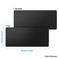 Pulsar професионален геймърски пад за мишка Gaming Mousepad ParaBrake V2 Mouse Pad XXL Black - 900 x 400 mm Pulsar професионален геймърски пад за мишка Gaming Mousepad ParaBrake V2 Mouse Pad XXL Black - 900 x 400 mm