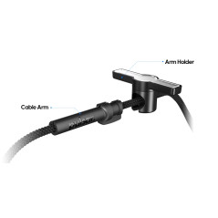 Pulsar бънджи за мишка Micro Bungee ES Single - Flexible Cable Arm, Ball Bearing