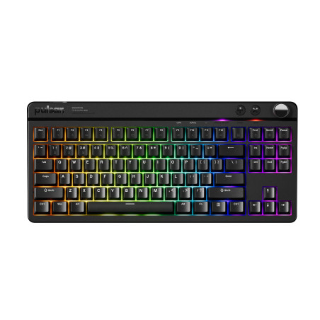 Pulsar професионална геймърска механична клавиатура Professional Gaming Mechanical Keyboard Xboard MS TKL ANSI Black - 8K, Cherr