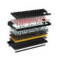 Pulsar професионална геймърска механична клавиатура Professional Gaming Mechanical Keyboard Xboard MS TKL ANSI Black - 8K, Cherr Pulsar професионална геймърска механична клавиатура Professional Gaming Mechanical Keyboard Xboard MS TKL ANSI Black - 8K, Cherr
