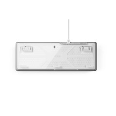 Pulsar професионална геймърска механична клавиатура Professional Gaming Mechanical Keyboard PCMK 2 HE TKL ANSI White - 8K, Gater