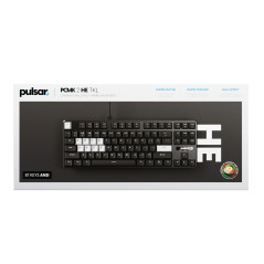Pulsar професионална геймърска механична клавиатура Professional Gaming Mechanical Keyboard PCMK 2 HE TKL ANSI Black - 8K, Gater